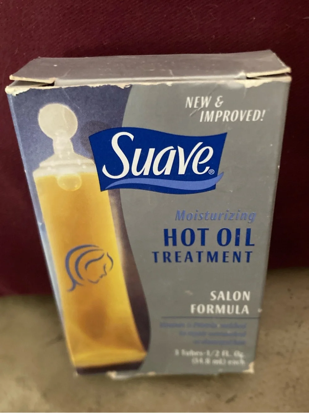 Suave Moisturizing Hot Oil Treatment